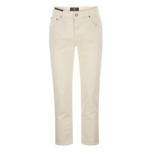PT TORINO Men's Casual Cotton Blend Pants Men WHITE